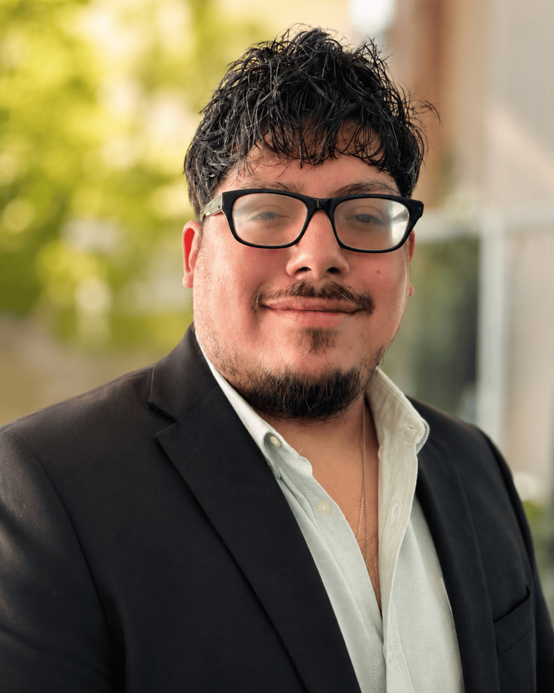 A headshot of Brandon Polanco who is running for Ashland City Council.